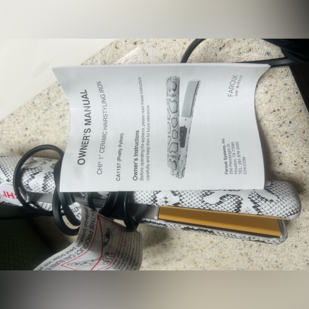 Chi Pretty Python Hair Straightener - Picture 3 of 3
